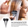 Baluue 6pcs Hair Highlighting Kit Disposable Hair Dyeing Caps with