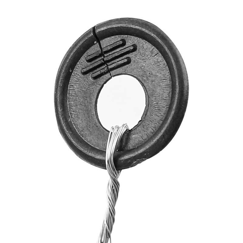 Hsthe Sea 100Pcs Fishing Stops Rubber Bobber Stopper Float Sinker