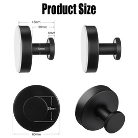 Wreath Hangers for Front Door, Garland Hanger for Door Frame, 2025 Upgraded Suction Cup Hooks for Shower, Heavy Duty Wreath Hanger Holder for Front Door Window Shower Wall (Black*1)