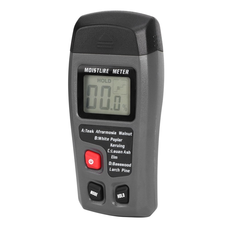 Digital LCD Handhold Wood Moisture Meter Damp Detector Hygrometer Tester