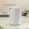 bremermann Bathroom Series Savona Cosmetic Bin with Swing Lid Plastic