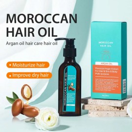 Aceite Marroquí Para El Cuidado Del Cabello, Aceite Reparado