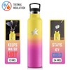KollyKolla Thermos Flask, 1 Litre, Suitable for Carbonated Drinks, Stainless