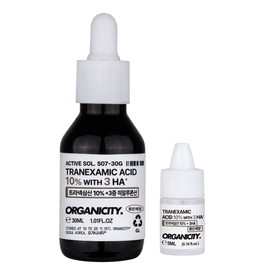 OGC 트라넥삼산 10% 위드 히알루론산3 멜라닌 기미 미백 앰플 (저점도) OGC Tranexamic Acid 10% with Hyaluronic Acid 3 Melanin Spot Brightening Ampoule (Low Viscosity)