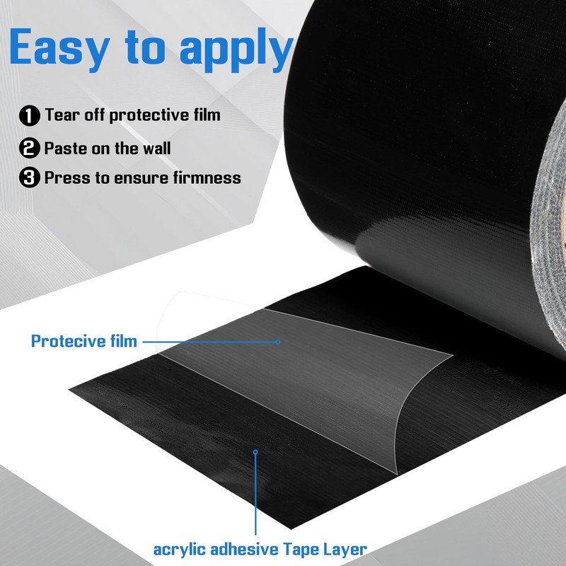 Feifeiya Window Flashing Tape 3.75 Inch x 90 ft Acrylic
