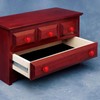 JAPCHET 35 Pack Red Ceramic Cabinet Knobs, Single Hole Ceramic