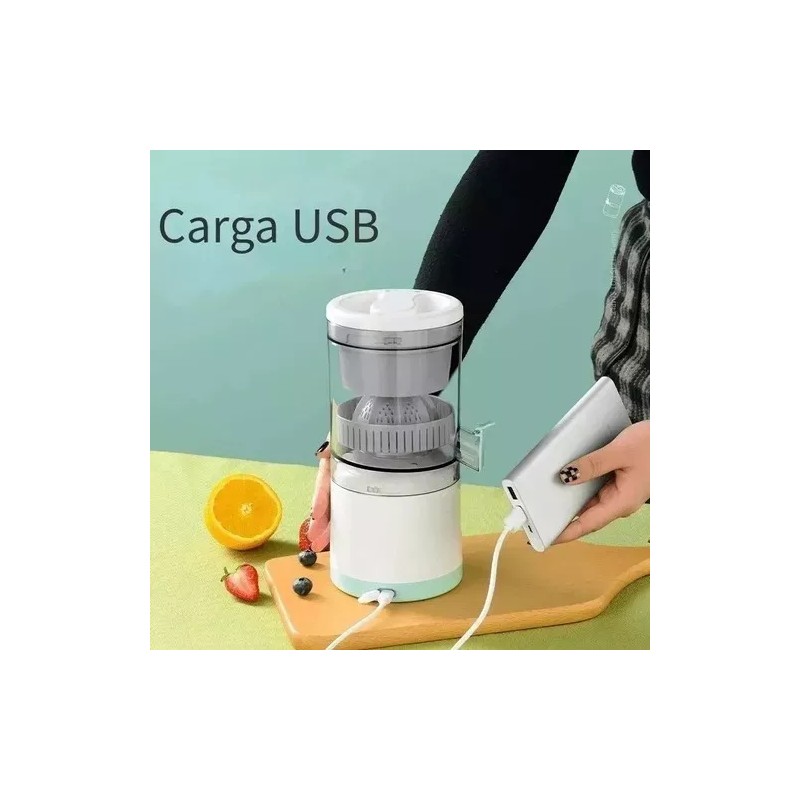 Molin Exprimidor Jugo Limón Y Naranja Frutas Recargable
