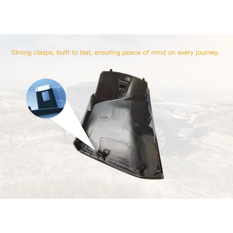 TKPUFR Right Passenger Side Mirror Base Cover Cap Compatible with