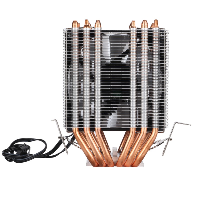 CPU Cooling Fan 6 Pure Copper Mute Heat Dissipation Computer