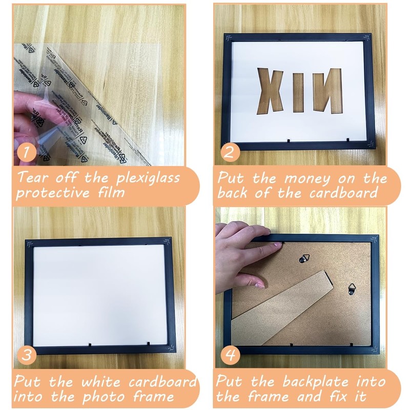 Money Gift for All Who Want Nothing, Picture Frame, Nothing