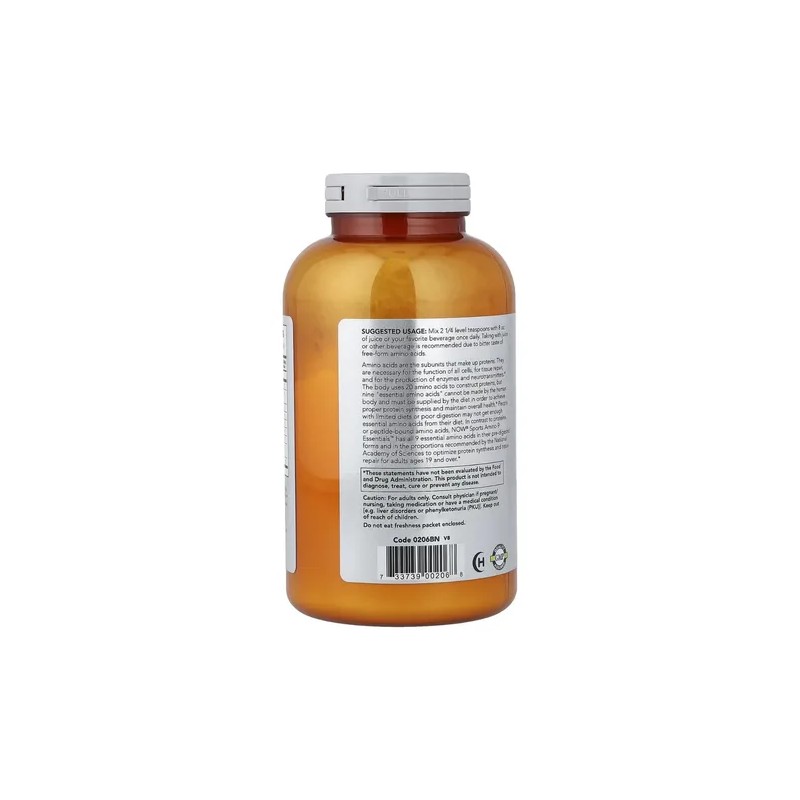 Now Sports 9 Aminoácidos Esenciales Polvo 9 Essential Amino Acids