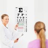 PECULA Eye Chart for Exams - Snellen Wall Chart 20