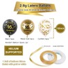 Happy 17th Birthday Balloons Black Gold 15 Pcs,17th Birthday Latex