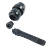 Black OptiVent Hidden Invisible Valves 11.3 mm Metal Valve TÜV