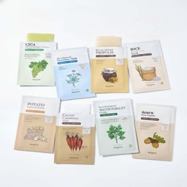 SKINFOOD Choose 1 Sheet Mask Pack 10 sheets 4108750 (Corne preparation) Shine Muscat / SKINFOOD 택1 시트마스크팩 10매 4108750 (각질정돈) 샤인머스캣