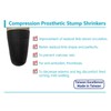JianiMed Prosthetic Stump Shrinkers– Above Knee, 20cm, Compression, Amputee Socks,