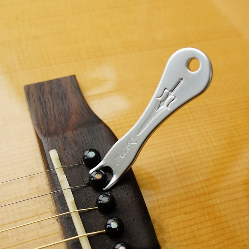 Zittop Acoustic Guitar Bridge Pins Puller Peg Remover - Strings