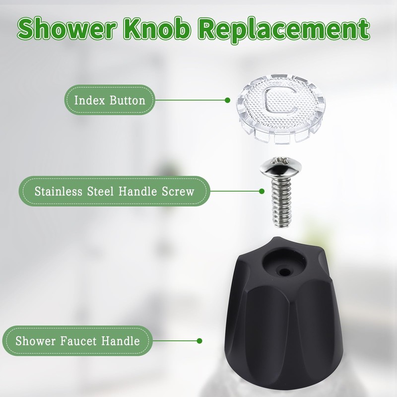 Shower Knob Replacement Compatible with Price Pfister Contessa & Windsor