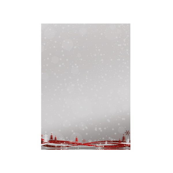 Christmas Letter Paper | Festival of Love | 50 Sheets