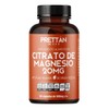 Citrato De Magnesio Prettan Suplemento En Capsulas 500mg Sin Sabor