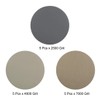 sourcing map 3" Hook and Loop Sanding Disc 2500/4000/7000 Grit