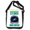 Wish of The Stars Astronaut Helmet Pixel Art Schultertasche