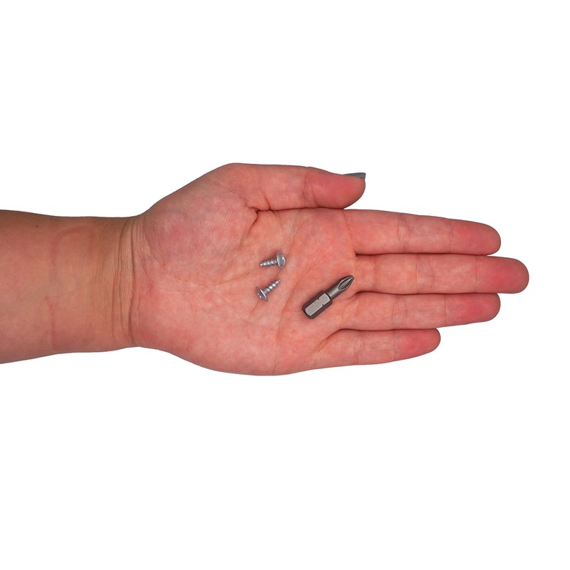 SKIR'CO (Pack of 500) Galvanised Steel 3.5 x 10 mm