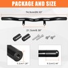 AUFER Motorcycle Front Highway Engine Guards Crash Bar Compatible With