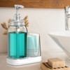 Luvan Mouthwash Dispenser for Bathroom, 25oz Mouthwash Pump Bottle with