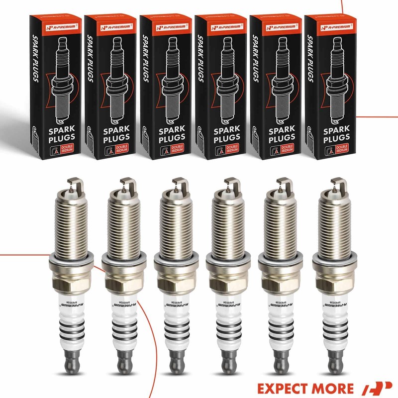 A-Premium - Bujía de iridio compatible con Nissan GT-R GTR