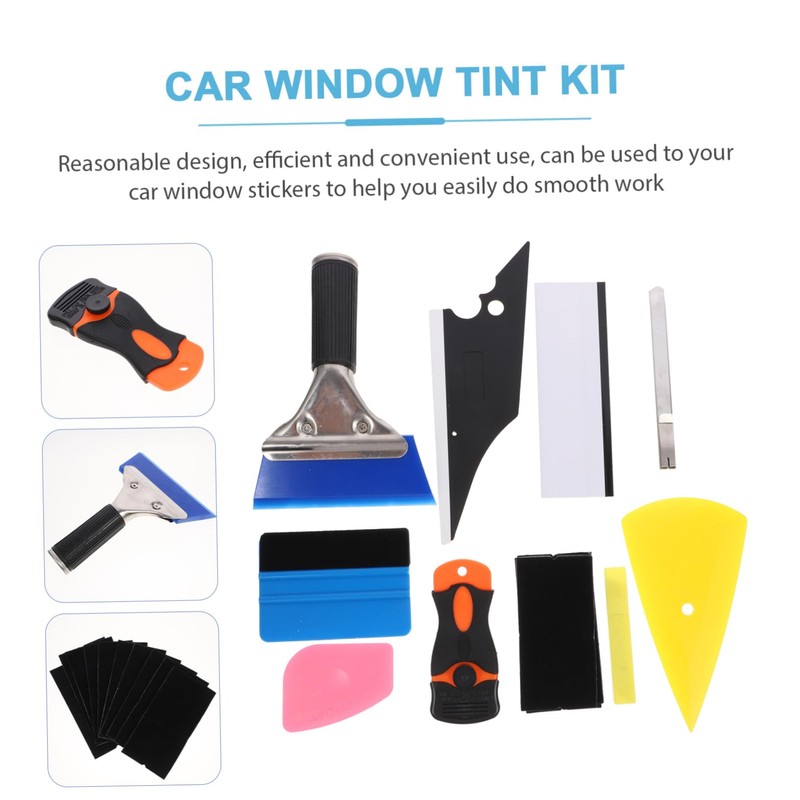 MAGICLULU 10 Pcs Color Change Film Tool Set Car Tint