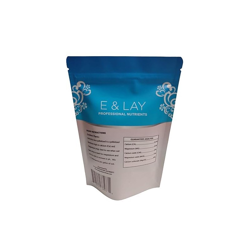 E & LAY PROFESSIONAL NUTRIENTS Dolomite Lime GRANULES (5LB)