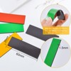 60 Pieces Magnetic Sheets, 5 Colors x 12 Sheets, Strong