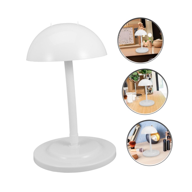 FOMIYES Secure Wig Display Rack Versatile Hat Stand Space-efficient Wig