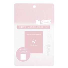 【Official】Wonjungyo (Wonjungyo) Moist Up Lady Skin Pack 12-Piece / Face Pack Partial Use Sheet Pack Standard