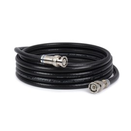 THE CIMPLE CO 20 FT BNC Cable with 2 Male BNC Connections - 75 Ohm, Low Loss HD-SDI and SDI Cable - Black, 20 Feet (6 Meters)