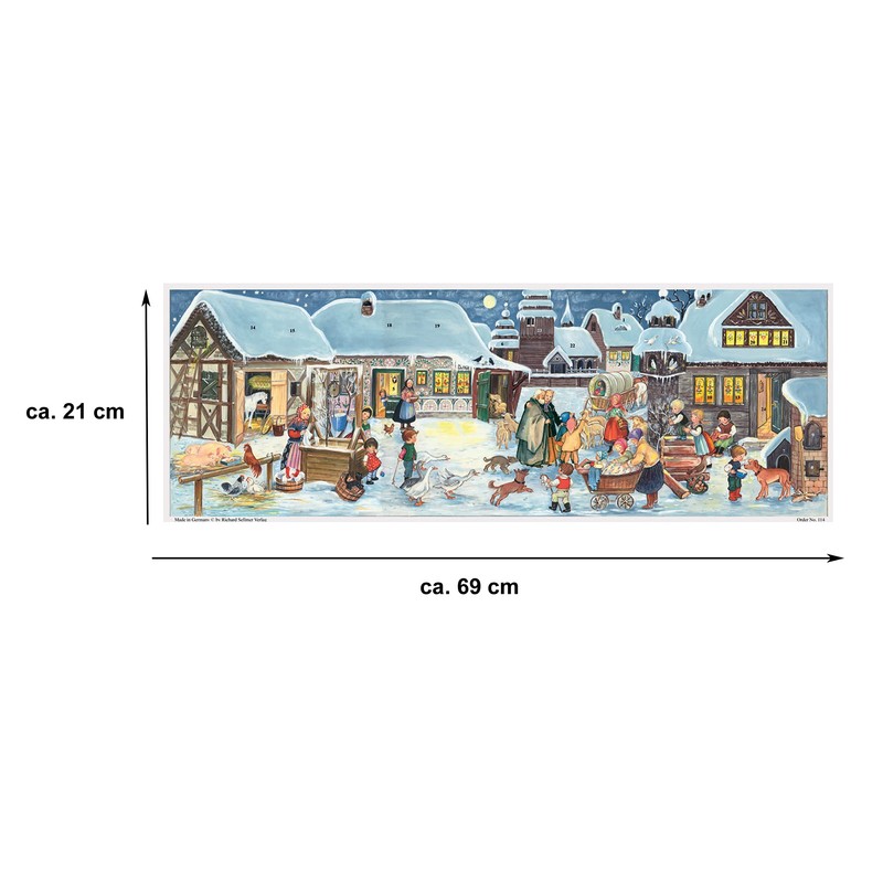 Advent Calendar "Winter in the Countryside"