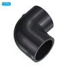 PATIKIL UPVC Pipe Fitting Elbow 40mm Socket, 3 Pack 90