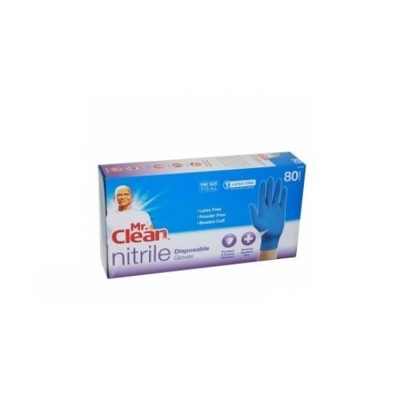 Mr. Clean 243063 80 Count Disposable Latex and Powder Free
