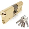 IRONWORX® Spectre Brass 45mm (Internal) / 50mm (External) (95mm) Maximum-Security