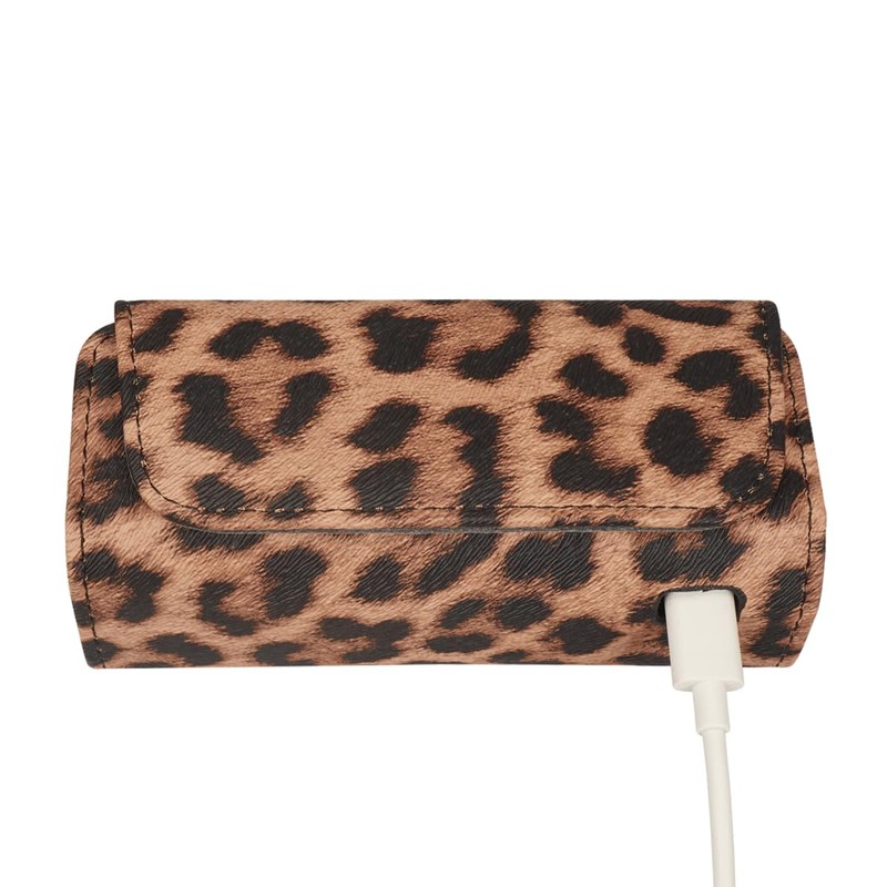 YiTenn Protective Case for Iqos Iqos iluma Leopard Brown PU