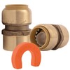 SharkBite 3/4 Inch Water Heater Connection Kit, Push to Connect