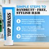 Top Brass Anti Dandruff Hair Cream for Men & Women