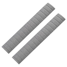 HighnessHwoo Car Seatbelt Covers Cushion Shoulder Pads Protector Sleeve for Adults, Auto Extra Long Seat Belt Strap Cover Decorations for Women, Kids, Honda, Trucks Accessories, 2Pcs, 10.5in, Gray