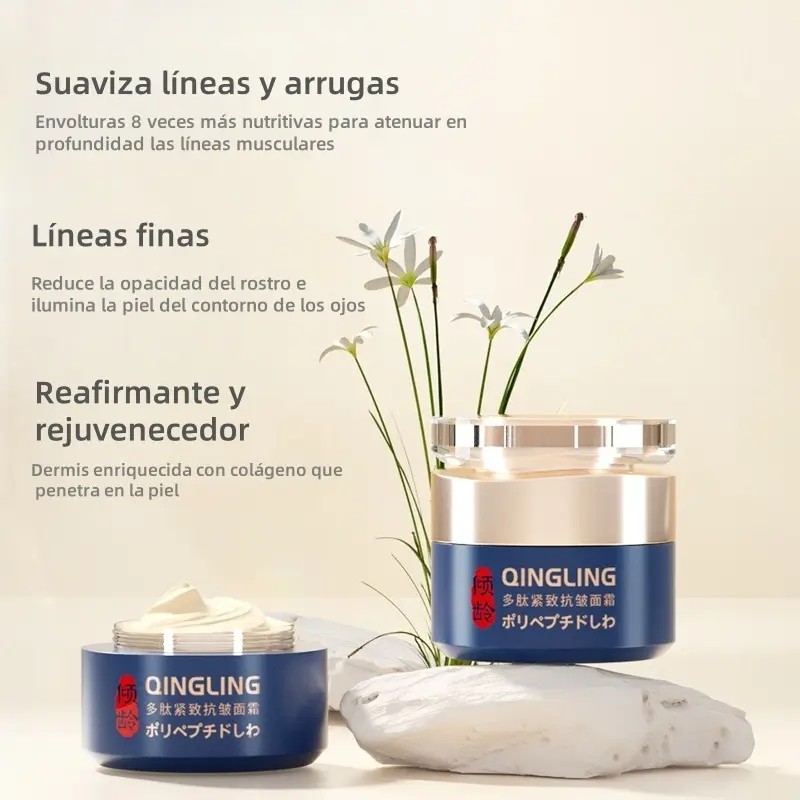 Crema Facial , Crema Removedora De Arrugas Qinglin Pa