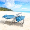 Backpack Beach Chair for Adults, Folding High Beach Chair with