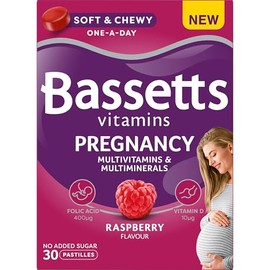 Bassetts Pregnancy Multivitamins & Multiminerals Raspberry 30 Gummies