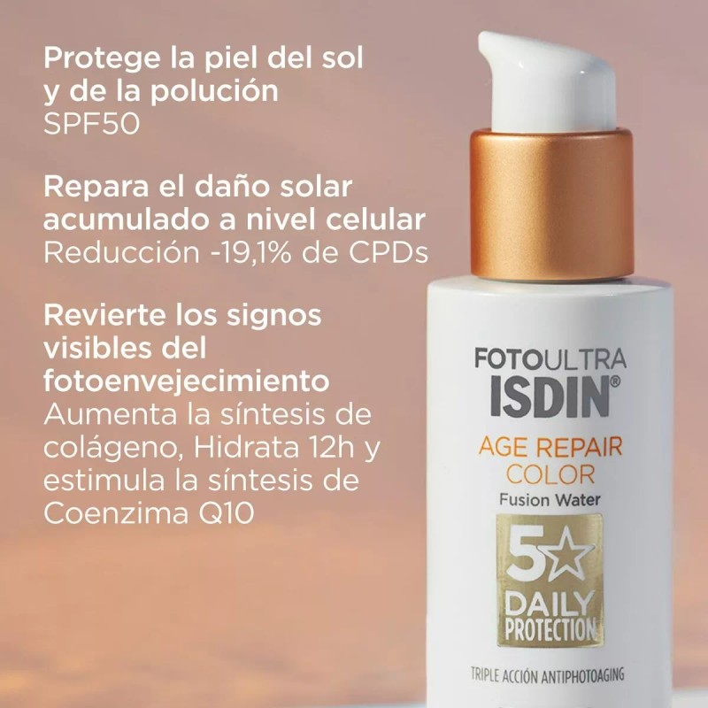 Isdin Fotoultra Age Repair Color Fusion Water Spf 50, 50