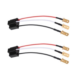 BICYACO 2PCS H4 9003 HB2 Wire Wiring Harness Sockets for 4"x6" 7"x6" 5"x7" Inch Sealed Beam Car Truck Headlights Pickup Heavy Duty Headlamp