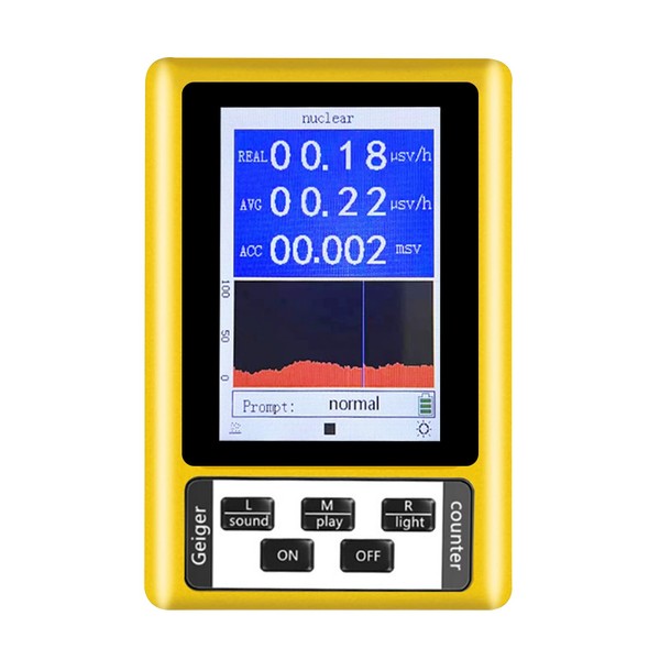 Geiger Counter, Radioactivity Nuclear Radiation Detector, Handheld Nuclear Radiation Detector,